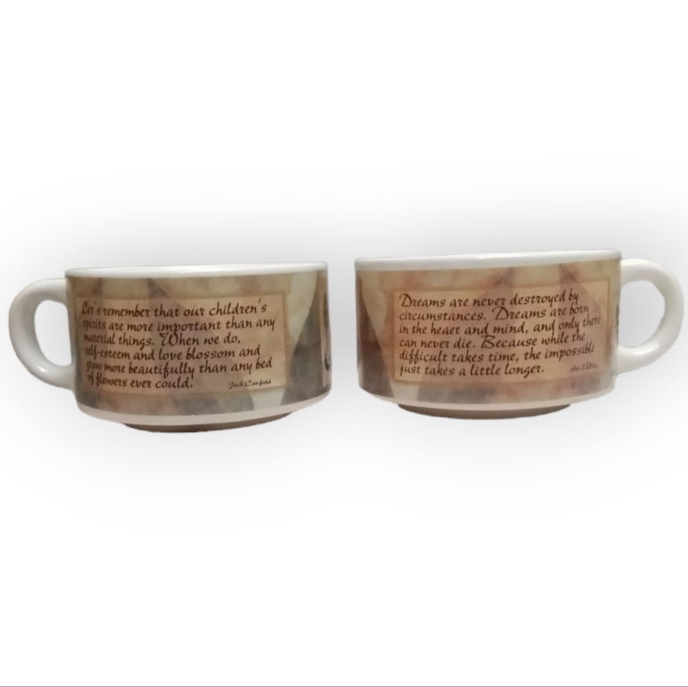 Chicken Soup for the Soul Soup Bowls Set of Two